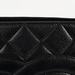 Chanel Caviar Medallion Tote Black