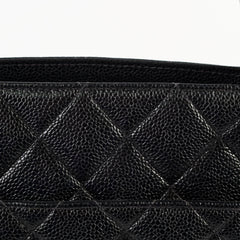 Chanel Caviar Medallion Tote Black