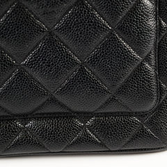 Chanel Caviar Medallion Tote Black