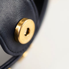 Chanel Boy 20B Lambskin Bucket Bag Navy 30 Series