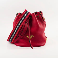 Prada Bucket Bag Red