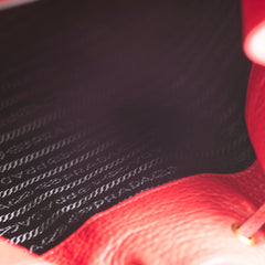 Prada Bucket Bag Red