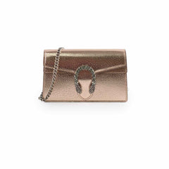Gucci Super Mini Dionysus Metallic Cross Body Bag
