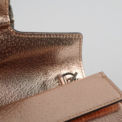 Gucci Super Mini Dionysus Metallic Cross Body Bag