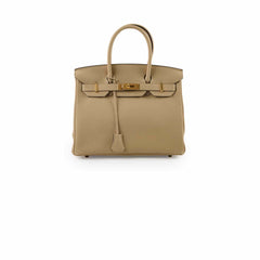 Birkin 30 Trench Togo GHW 2017 A stamp