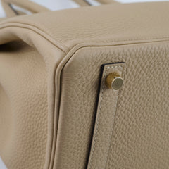 Birkin 30 Trench Togo GHW 2017 A stamp