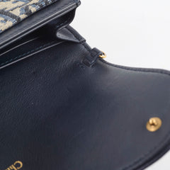 Christian Dior Oblique Saddle Wallet on Chain WOC