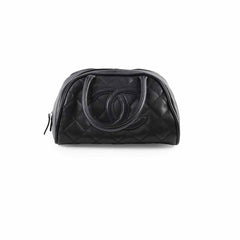 Chanel CC Bowling Bag Black