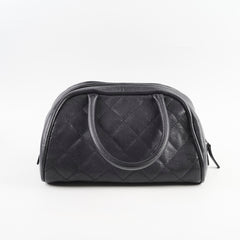 Chanel CC Bowling Bag Black