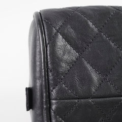 Chanel CC Bowling Bag Black