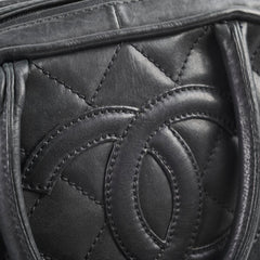 Chanel CC Bowling Bag Black