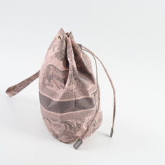 Christian Dior Travel Pouch with Wristlet Pink