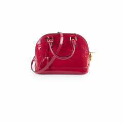 Louis Vuitton Alma BB Vernis Indian Rose Pink