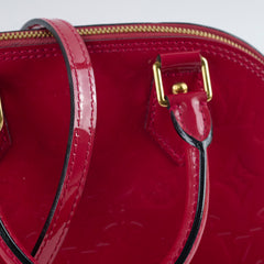 Louis Vuitton Alma BB Vernis Indian Rose Pink