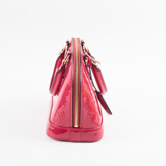 Louis Vuitton Alma BB Vernis Indian Rose Pink