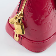 Louis Vuitton Alma BB Vernis Indian Rose Pink