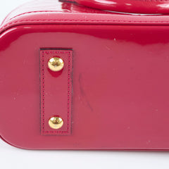 Louis Vuitton Alma BB Vernis Indian Rose Pink