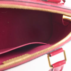 Louis Vuitton Alma BB Vernis Indian Rose Pink