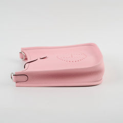 Hermes Mini Evelyn Pink Sakura W Stamp