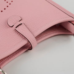 Hermes Mini Evelyn Pink Sakura W Stamp