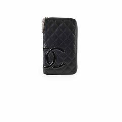 Chanel Cambon Long Wallet Lambskin Black