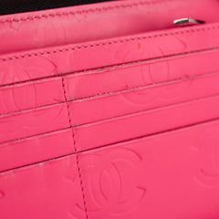 Chanel Cambon Long Wallet Lambskin Black