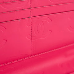 Chanel Cambon Long Wallet Lambskin Black