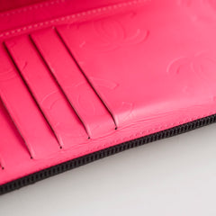 Chanel Cambon Long Wallet Lambskin Black