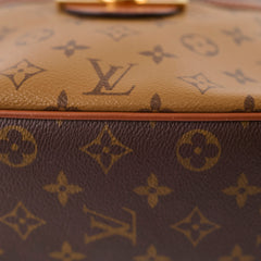 Louise Vuitton Dauphine Hobo PM Reverse Monogram Reverse