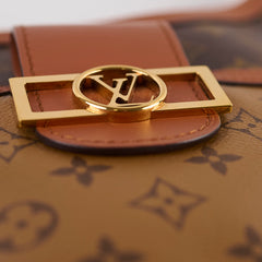 Louise Vuitton Dauphine Hobo PM Reverse Monogram Reverse