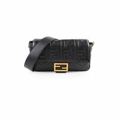 Fendi Baguette Medium Nappa Black