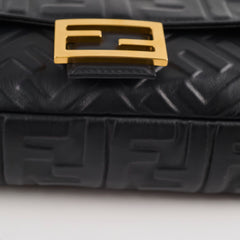 Fendi Baguette Medium Nappa Black