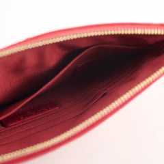 Chanel 19 Pouch Red Lambskin