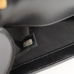 Chanel Old Medium Boy Bag Black Caviar GHW