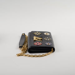 Louis Vuitton Epi Mechanical Flower Twist MM Black