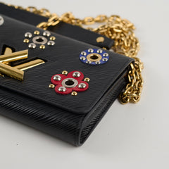 Louis Vuitton Epi Mechanical Flower Twist MM Black