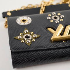 Louis Vuitton Epi Mechanical Flower Twist MM Black