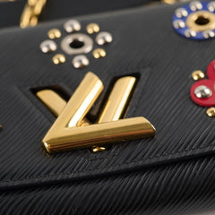 Louis Vuitton Epi Mechanical Flower Twist MM Black