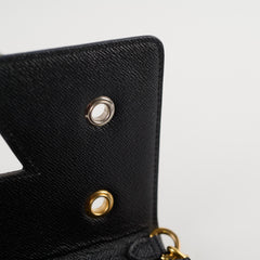 Louis Vuitton Epi Mechanical Flower Twist MM Black