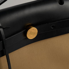 Hermes Herbag Zip 31 Trench/ Noir