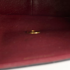 Chanel 1991-1994 Lambskin Mademoiselle Flap Black