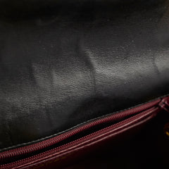 Chanel 1991-1994 Lambskin Mademoiselle Flap Black