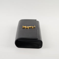 Saint Laurent Logo Clutch Black
