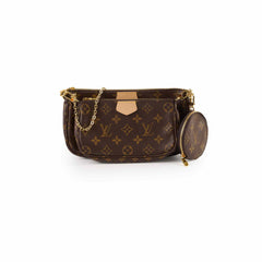 Louis Vuitton Multi Pochette Monogram (khaki strap)