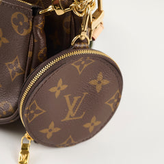 Louis Vuitton Multi Pochette Monogram (khaki strap)
