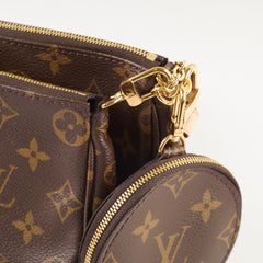 Louis Vuitton Multi Pochette Monogram (khaki strap)