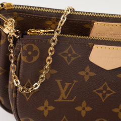 Louis Vuitton Multi Pochette Monogram (khaki strap)