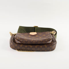 Louis Vuitton Multi Pochette Monogram (khaki strap)