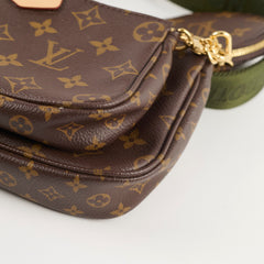 Louis Vuitton Multi Pochette Monogram (khaki strap)