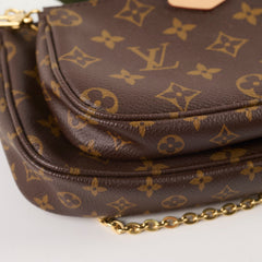 Louis Vuitton Multi Pochette Monogram (khaki strap)